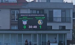 Şanlıurfaspor-Arnavutköy Belediyesi FSK Maçında İlk Gol Geldi