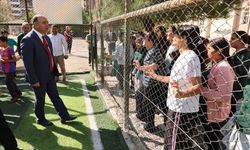 Şanlıurfa’da 5 Okula Yapılacak Sahalardan İlki Tamamlandı