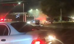 Şanlıurfa’da Seyir Halindeki Otomobil Alev Aldı