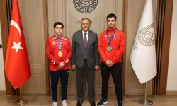 Şanlıurfa’nın Gururu Milli Sporcular Vali Şıldak’ı Ziyaret Etti