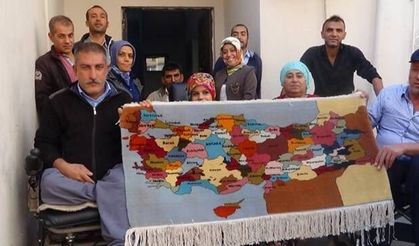 Engelliler dokudukları halıyı Cumhurbaşkanına ulaştırmak istiyor