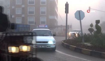 Kilis'te Sis Nedeniyle Görüş Mesafesi 20 Metreye Düştü