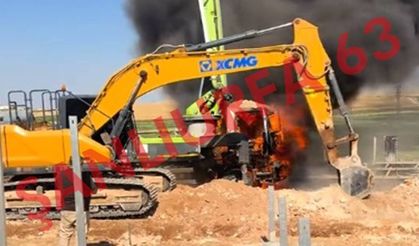 Beton Dökümü Sırasında Korkutan Yangın
