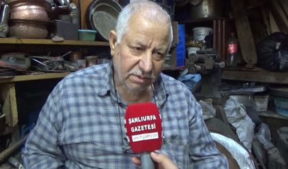 63 Yıllık Usta İsyan Etti: Şanlıurfa’da Bakırcılık Tarihe Karışıyor