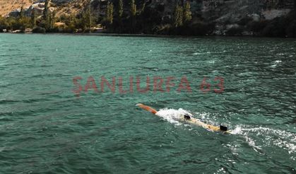 ASELSAN’ın DERİNGÖZ’ü Şanlıurfa’da Fırat Nehri’ne Daldı