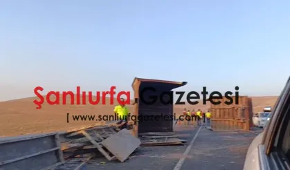 Şanlıurfa Viranşehir’de TIR Dehşeti! Sürücü Ağır Yaralandı