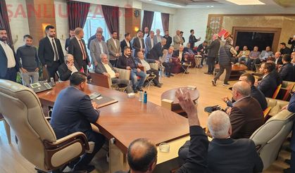 Şanlıurfa Ticaret Borsası Başkanı Halil Kızılkaya Tebrikleri Kabul Etti