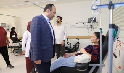 Şanlıurfa İl Sağlık Müdürü Erhan Berk’ten Şehir Hastanesine Ziyaret
