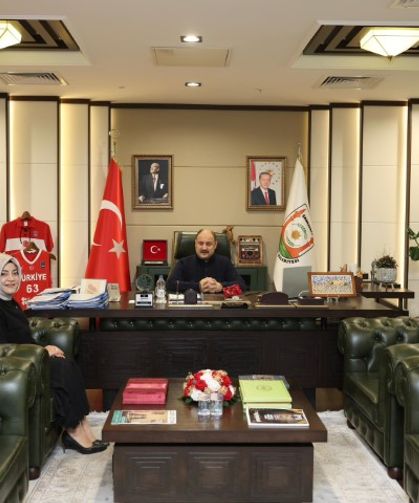 KADEM Şanlıurfa İl Temsilcisi Ayşe Çetinkaya’dan Büyükşehir Ziyareti