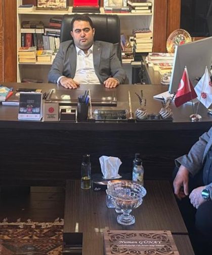 Şanlıurfa Gazeteciler Derneği Başkanı Güler'den İletişim Başkanlığı’na Ziyaret