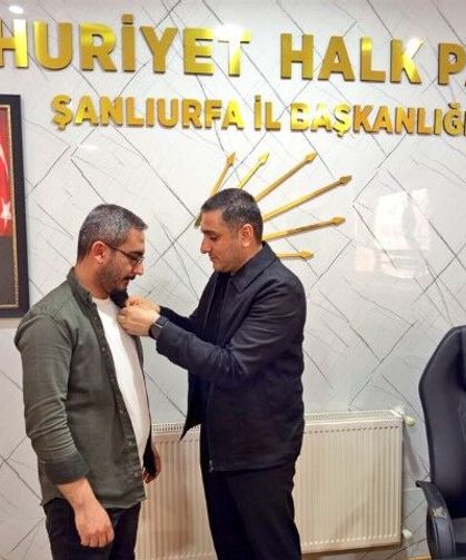 Harita Mühendisi İmam Dağ Şanlıurfa CHP’ye Katıldı