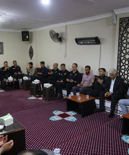 İl Emniyet Müdürü Atilla Aksoy'dan Suriyeli Gencin Ailesine Taziye Ziyareti