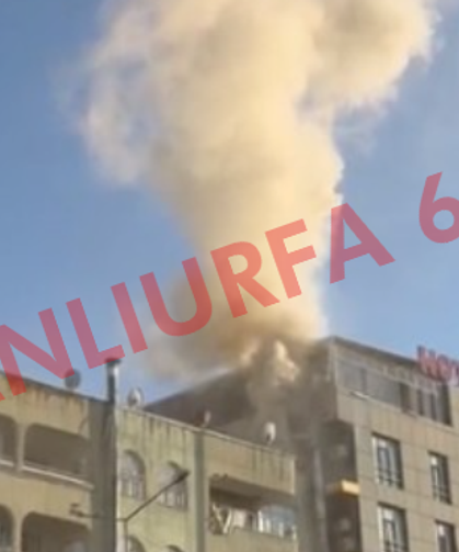 Şanlıurfa Topçu Meydanı'ndaki Yangın Korku Dolu Anlar Yaşattı!