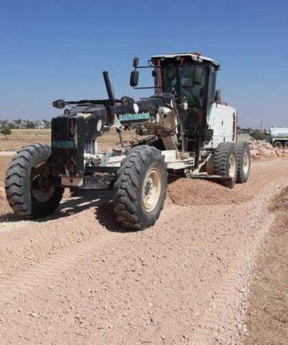 Haliliye’de Kırsal Yollar Yenileniyor