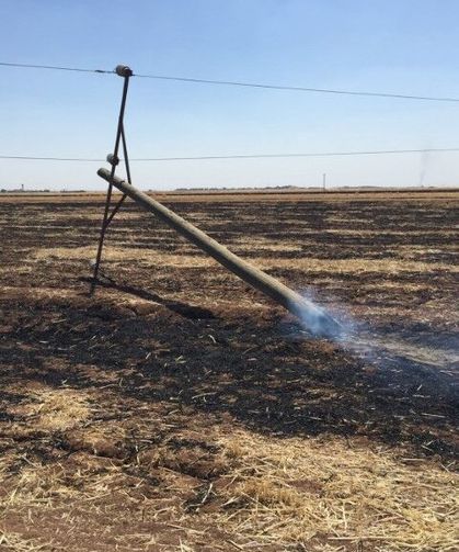 Şanlıurfa’da Anız Yangınlarının Bedeli Ağır: 250 Direk Zarar Gördü