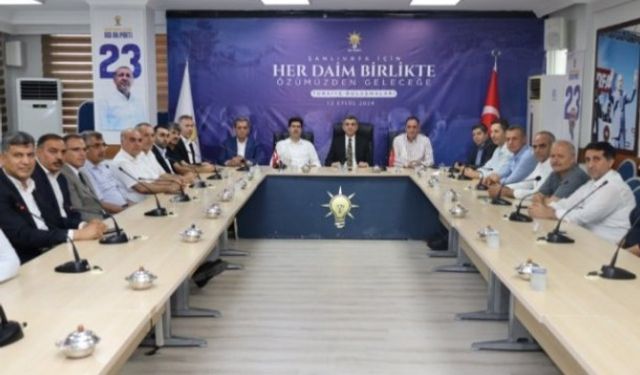 Memursen'den AK Parti İl Başkanı Günbeği'ye ziyaret