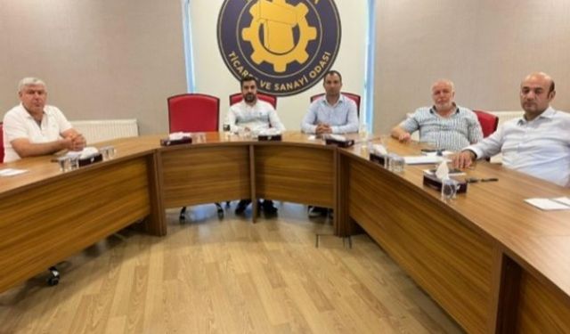 Şanlıurfa Ticaret ve Sanayi Odası 24.Meslek Komitesi toplantısı yapıldı