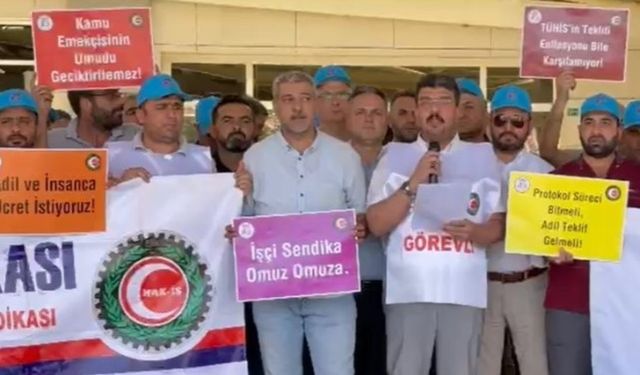 Şanlıurfa'da HAK-İŞ'ten Sert Tepki: “%16 Zam Teklifi Kabul Edilemez!