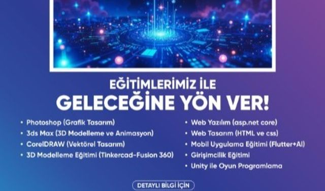 Şanlıurfa'da Gençlere Yazılım ve Tasarımda Ücretsiz Eğitim İmkanı
