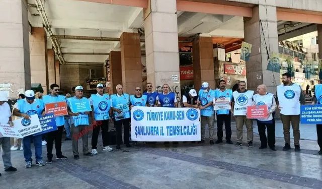 Kamu-Sen Şanlıurfa İl Temsilcisi Hikmet Karakuş: Masada Olmazsa, Alanlarda Oluruz!