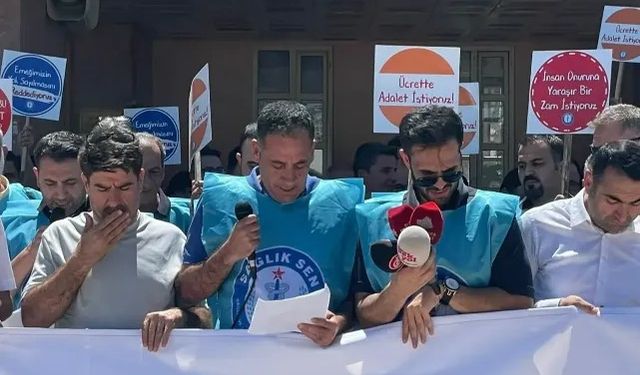 Sağlık-Sen Şanlıurfa Şube Başkanı AbdulKadir Yabir: Yetersiz Teklifi Kabul Etmiyoruz!