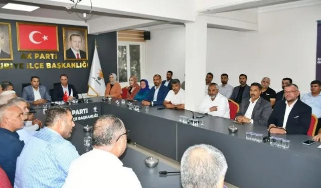AK Parti Eyyübiye İlçe Teşkilatında Yönetim Kurulu Bir Araya Geldi