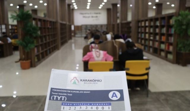 Karaköprü Belediyesi YKS Deneme Sınavlarıyla Gençlerin Yanında!