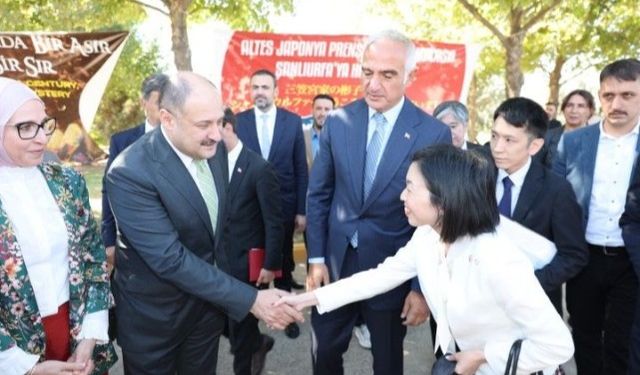 Şanlıurfa'da Başkan Gülpınar Japonya Prensesini Ağırladı!