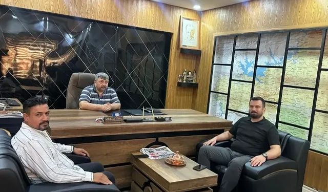 Şanlıurfa'da MİSİAD Haliliye Şubesi, Gazeteciler Derneği'ni Ziyaret Etti