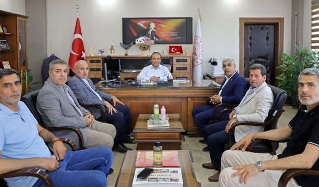 Şanlıurfa İl Sağlık Müdürlüğü'nde Yeniden Refah Partisi ziyareti!