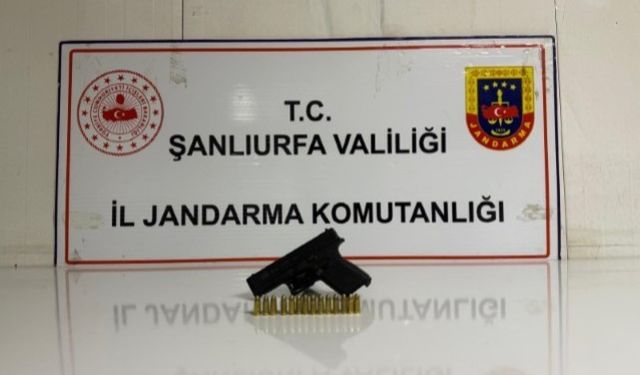 Şanlıurfa Siverek'te Ruhsatsız Silah Operasyonu