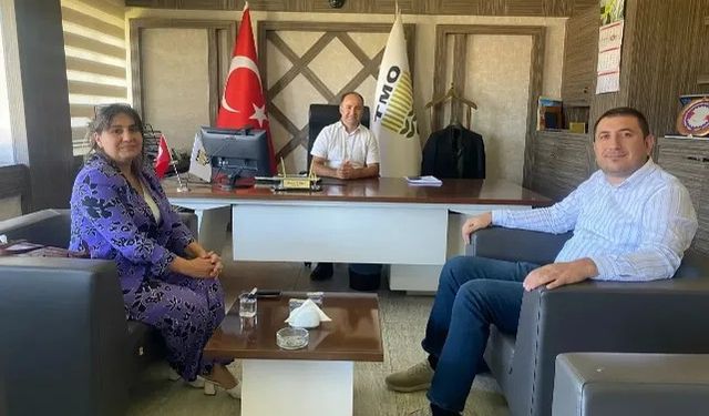 Ziraat Mühendisleri Odası'ndan TMO'ya İşbirliği Ziyareti