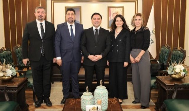 Haliliye ADSH Başhekimi Abdullah Arserim'den Kaymakam Şahin'e Ziyaret!