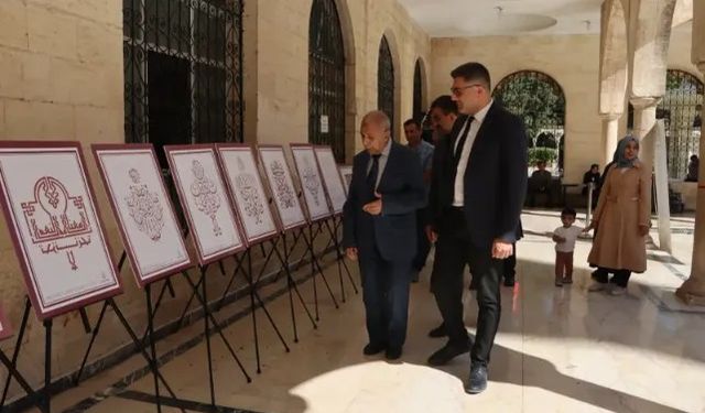 Şanlıurfa'da Hüsn-ü Hat Sanatı Karma Sergiyle Hayran Bıraktı!