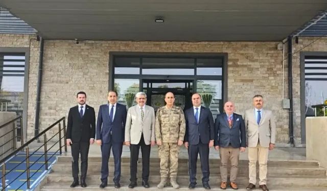 MHP Heyeti Şanlıurfa İl Jandarma Komutanlığını Ziyaret Etti!