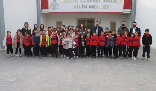 Şanlıurfa Battani Uzay ve Havacılık Merkezi Okul Gezilerinin Gözdesi Oldu!