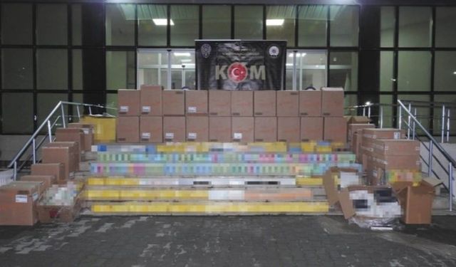 Şanlıurfa'da Milyonluk Kaçak Sigara Operasyonu!