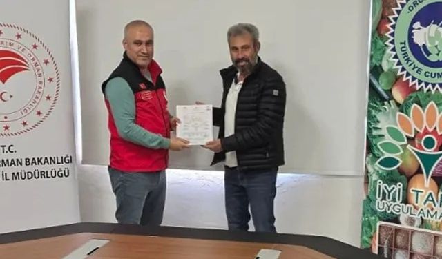 Şanlıurfa'da Tarımda Sürdürülebilirlik Sertifikayla Taçlandı!