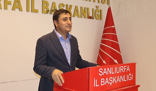 CHP Şanlıurfa İl Başkanı Karadağ’dan Kar Yağışı Uyarısı