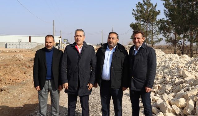 Şanlıurfa’da Harran İle Akçakale Arasındaki Yol Sıcak Asfalta Kavuşuyor