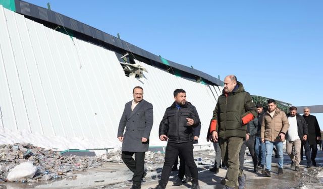 Başkan Gülpınar’dan Şanlıurfa Oto Galericiler Sitesi’ne Geçmiş Olsun Ziyareti