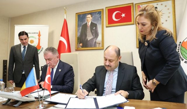 Şanlıurfa Ve Pitești Arasında Kardeş Şehir Protokolü İmzalandı