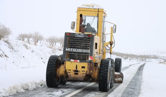 Şanlıurfa’da Grup Yolları Ve Bağlantı Yolları Yeniden Ulaşıma Açıldı