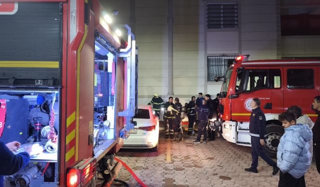 Şanlıurfa’nın Karaköprü ilçesinde mesken yangını