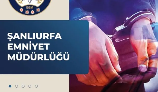 Şanlıurfa’da Uyuşturucu Ticareti Yapan Şahıs Tutuklandı!