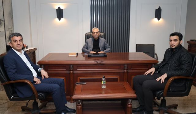 AK Parti Şanlıurfa İl Başkanı Günbegi’den Fevzi Demirkol’a Ziyaret