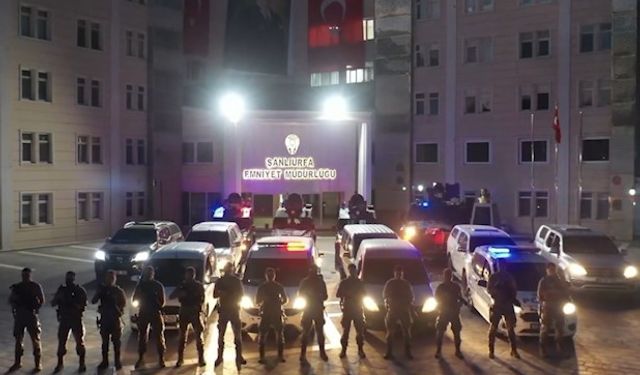 Şanlıurfa’da Terör Operasyonu 16 Gözaltı 10 Tutuklama