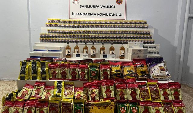 Şanlıurfa’da Jandarmadan Kaçakçılara Kararlı Operasyon!