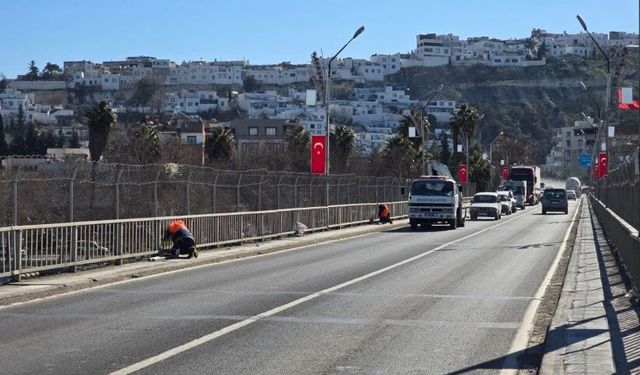 Birecik’te Köprü Işıl Işıl Olacak