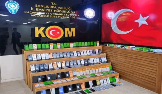 Şanlıurfa’da Emniyetten Kaçakçılığa Büyük Operasyon